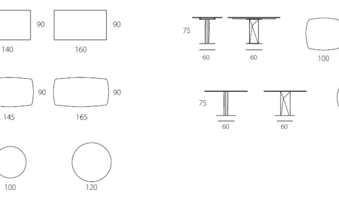 Стол от фабрики Riflessi модель SABINO TABLE