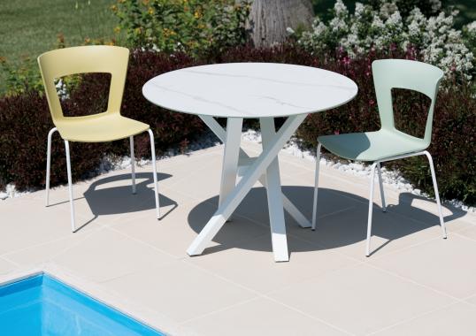 Стол от фабрики Riflessi модель ROUND TABLE