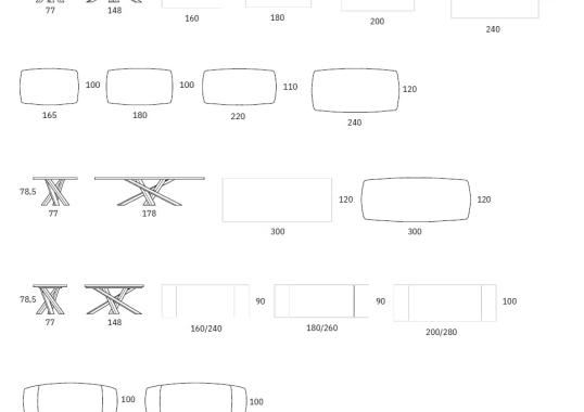 Стол от фабрики Riflessi модель SHANGAI WOOD SP 50 TABLE 