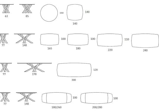 Стол от фабрики Riflessi модель SHANGAI WOOD TABLE 