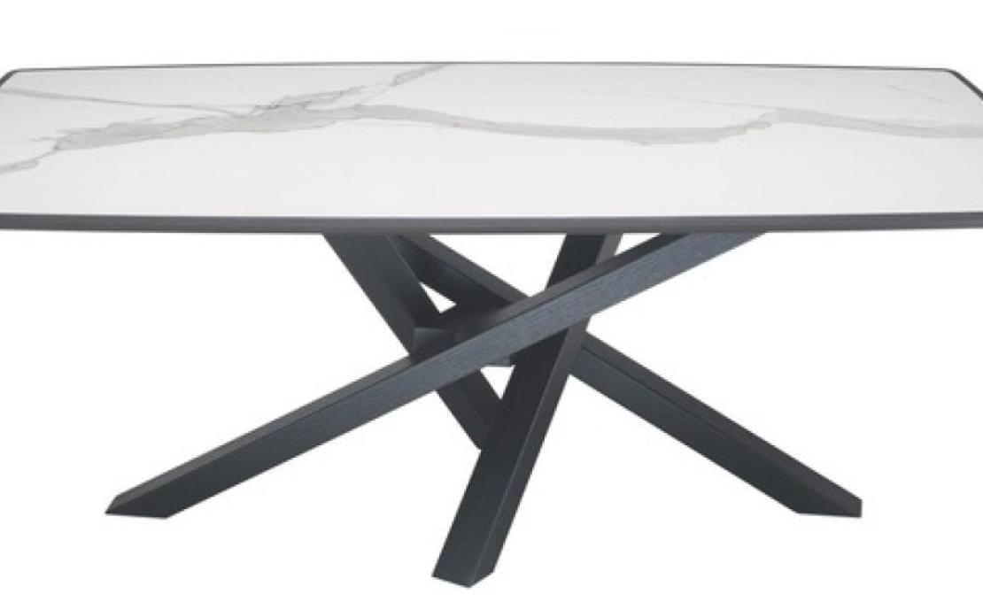 Стол от фабрики Riflessi модель SHANGAI WOOD-CERAMIC TABLE 