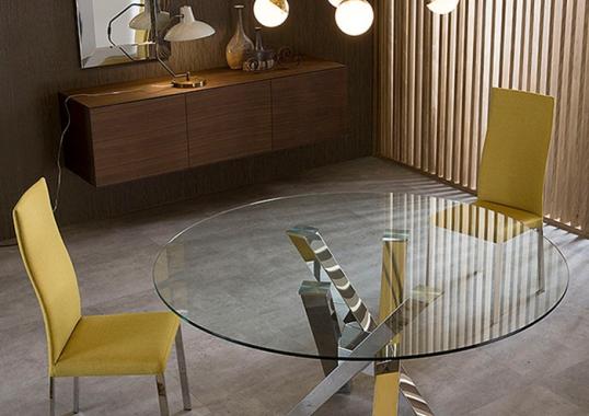 Стол от фабрики Riflessi модель SHANGAI CRYSTAL TABLE 