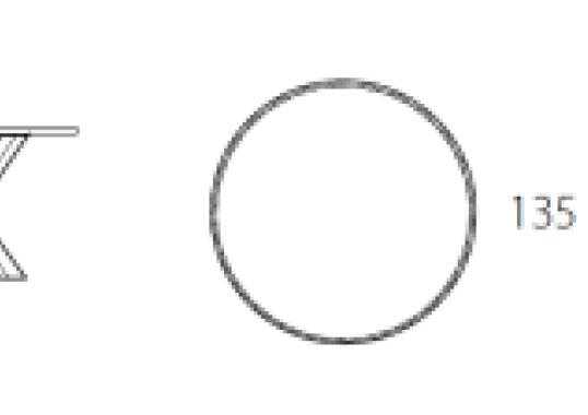 Стол от фабрики Riflessi модель SHANGAI LIMITED E. ROUND TABLE