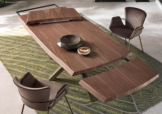 Стол от фабрики Riflessi модель SHANGAI WOOD SP 50 TABLE 