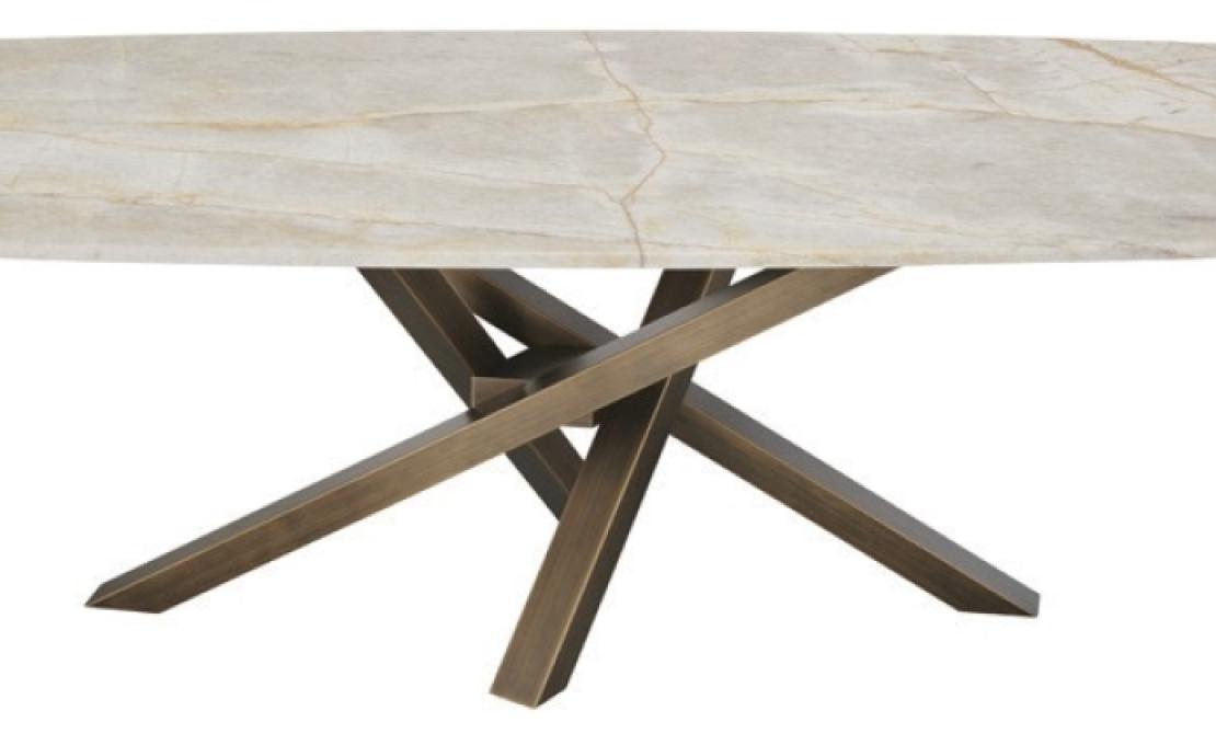 Стол от фабрики Riflessi модель SHANGAI MARBLE TABLE 