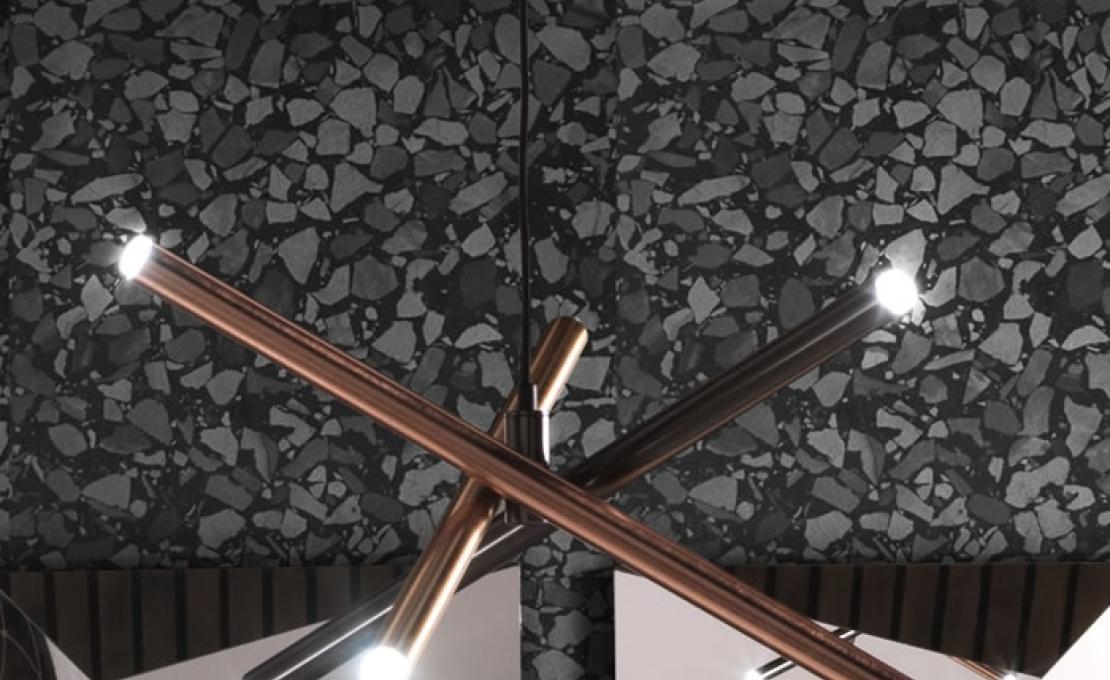 Подвесной светильник от фабрики Riflessi модель SHANGAI S6 SUSPENSION-L032