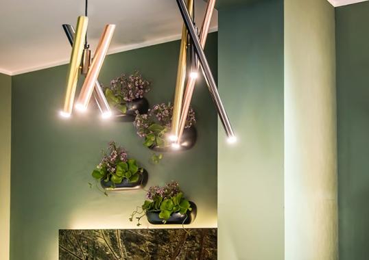 Подвесной светильник от фабрики Riflessi модель SHANGAI S3 SUSPENSION