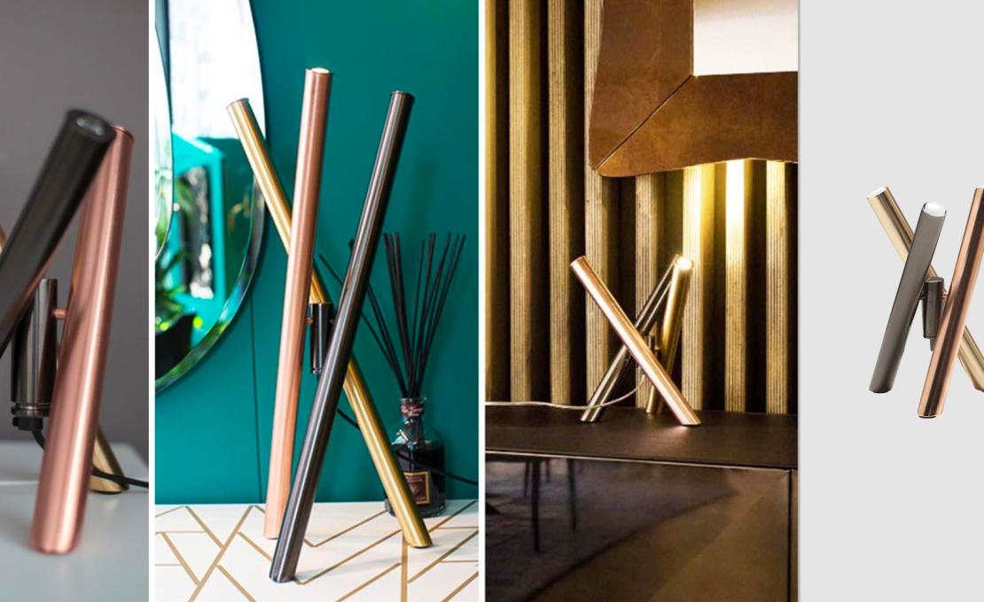 Настольная лампа от фабрики Riflessi модель SHANGAI T TABLE LAMP