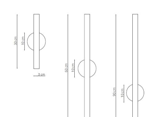 Настенный Светильник от фабрики Riflessi модель STILO A WALL LAMP