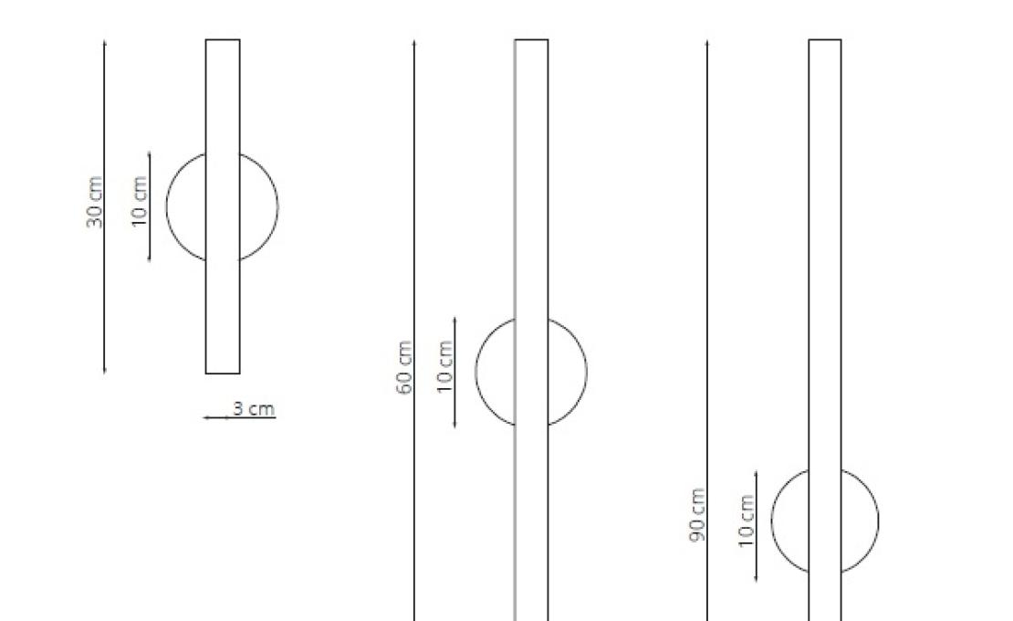 Настенный Светильник от фабрики Riflessi модель STILO A WALL LAMP