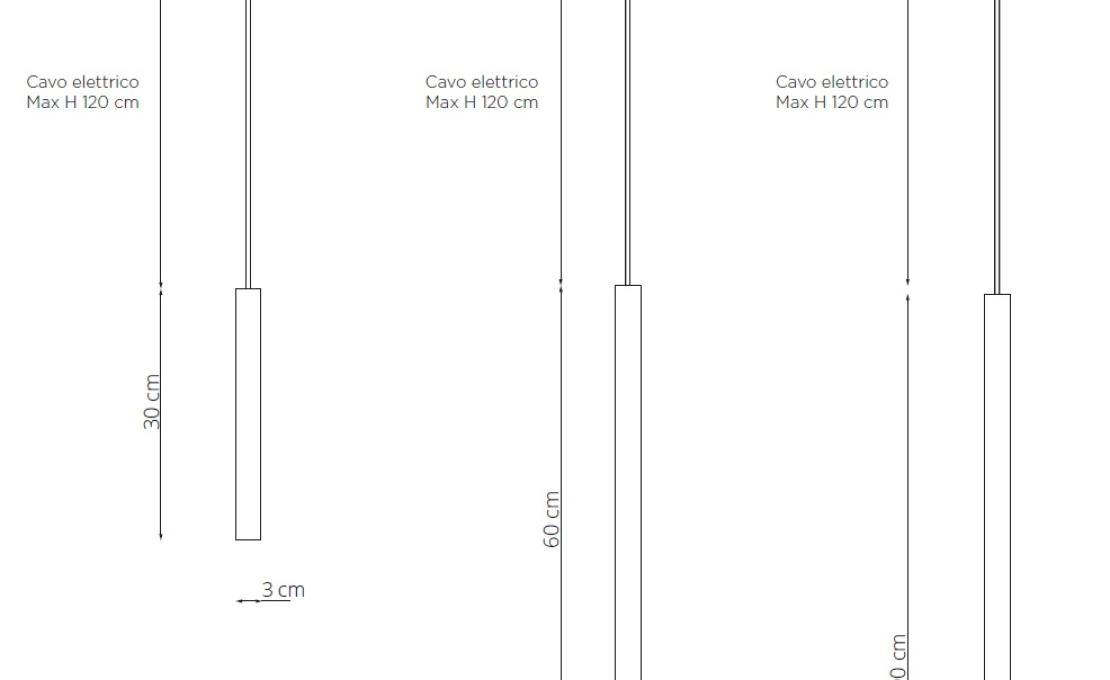 Подвесной светильник от фабрики Riflessi модель STILO SS SUSPENSION