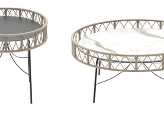 Уличный стол от фабрики Riflessi модель SOLEIL 