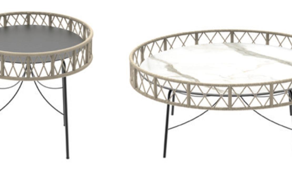 Уличный стол от фабрики Riflessi модель SOLEIL 