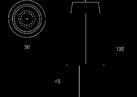 Торшер от фабрики Riflessi модель L098