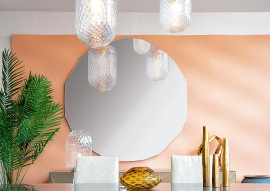 Подвесной светильник от фабрики Riflessi модель TIFFANY S SUSPENSION