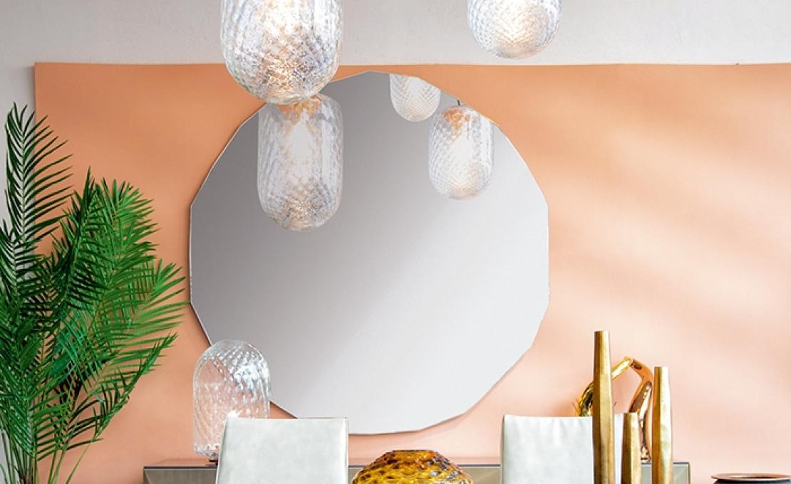 Подвесной светильник от фабрики Riflessi модель TIFFANY S SUSPENSION