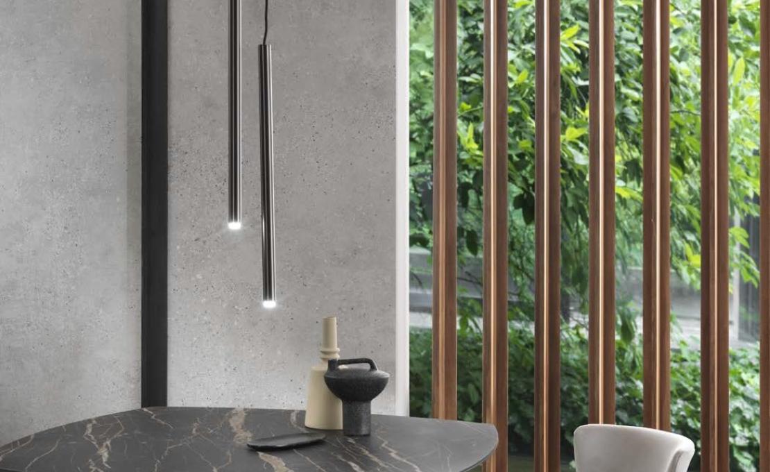 Подвесной светильник от фабрики Riflessi модель STILO SS SUSPENSION