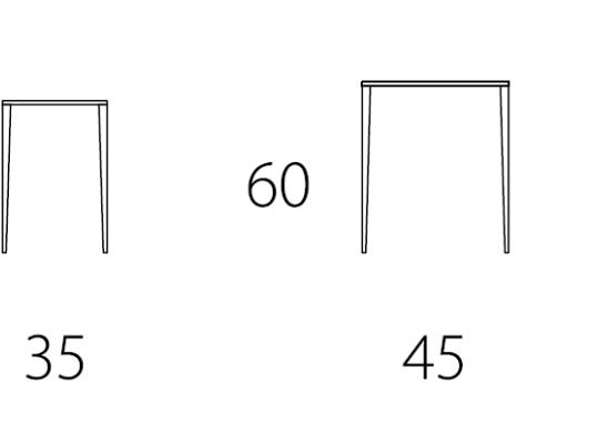 Журнальный столик от фабрики Riflessi модель S111
