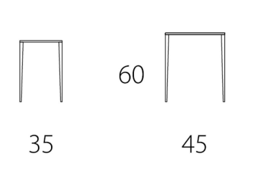 Журнальный столик от фабрики Riflessi модель S111