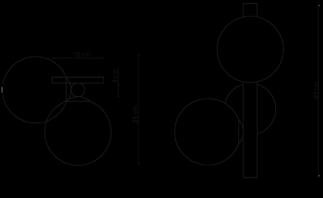 Настенный Светильник от фабрики Riflessi модель TWIST A WALL LAMP- L086