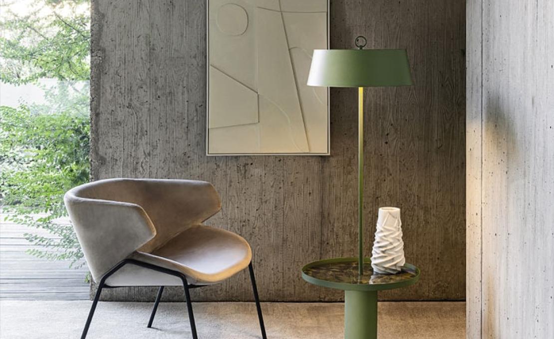 Торшер от фабрики Riflessi модель L098