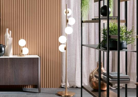 Торшер от фабрики Riflessi модель TWIST PT FLOOR LAMP-L073