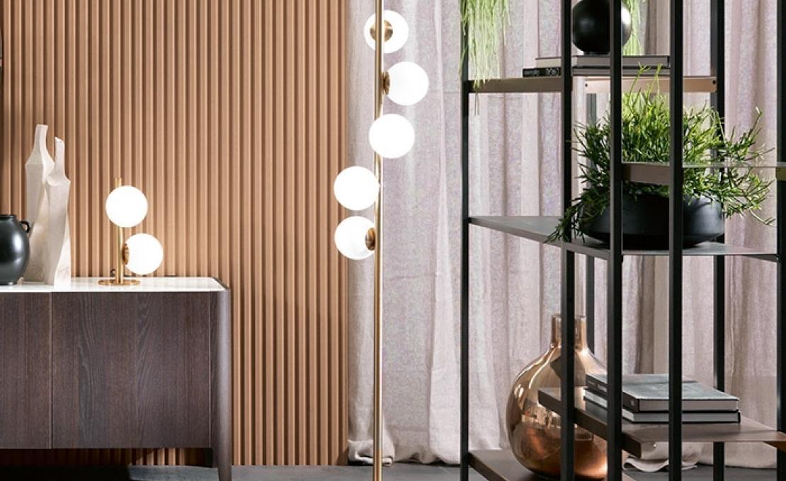Торшер от фабрики Riflessi модель TWIST PT FLOOR LAMP-L073