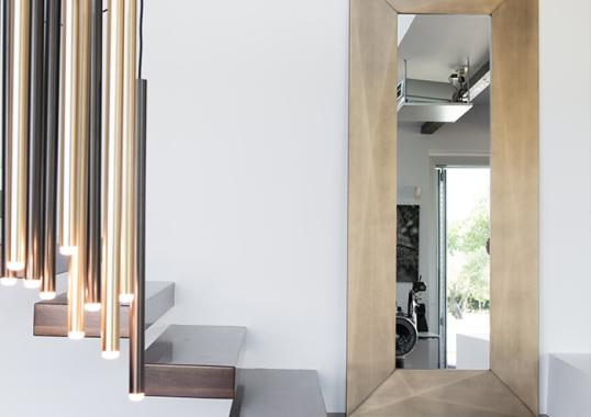 Подвесной светильник от фабрики Riflessi модель STILO SUSPENSION