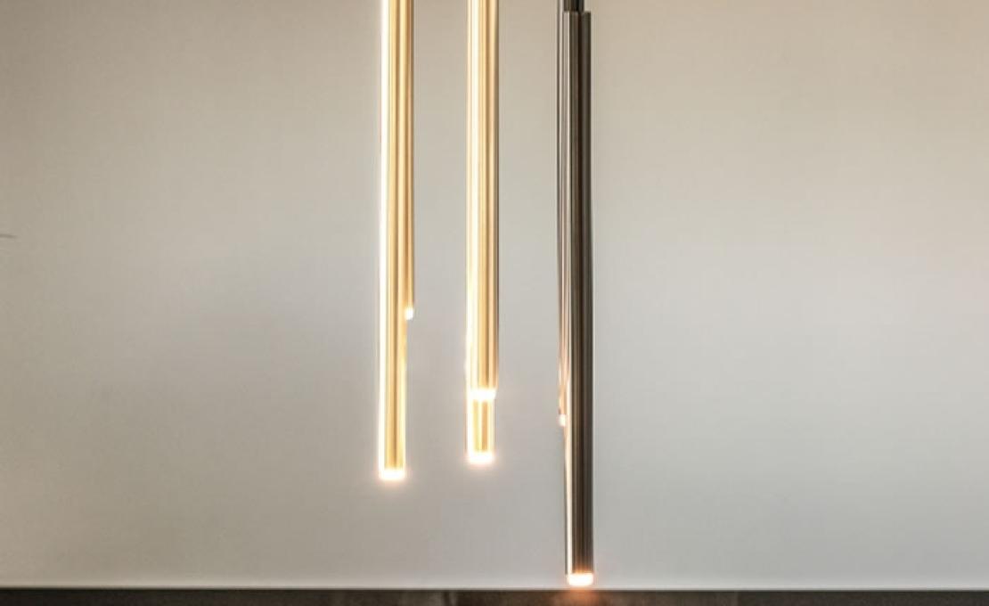 Подвесной светильник от фабрики Riflessi модель STILO SUSPENSION