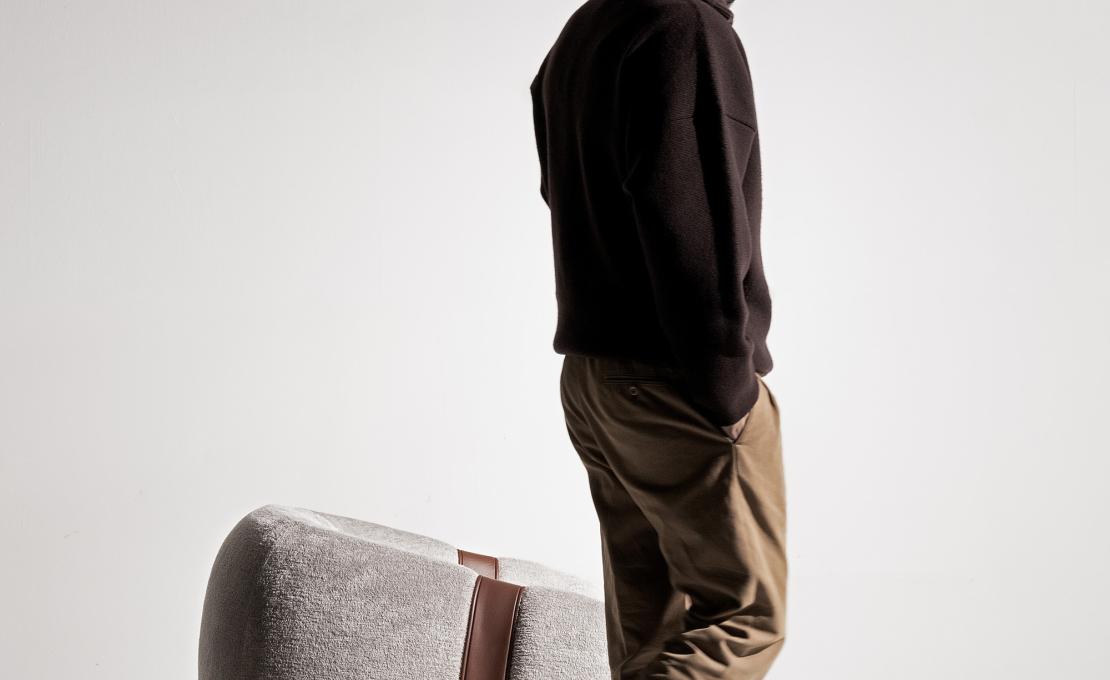 Кресло Corsetto от Molteni&C - дизайн Кристиана Мохадеда