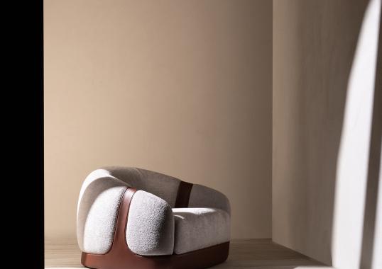 Кресло Corsetto от Molteni&C - дизайн Кристиана Мохадеда