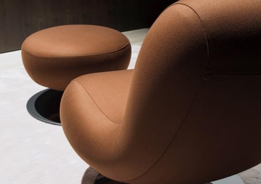 Вращающееся кресло Bosco от Cattelan от Molteni&C image 6