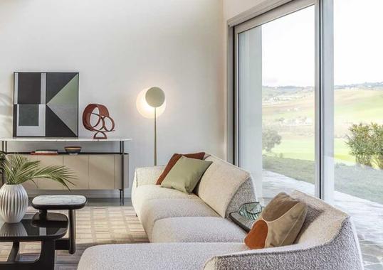 Модульный диван Archibald от Poltrona Frau - дизайн Жан-Мари Массо