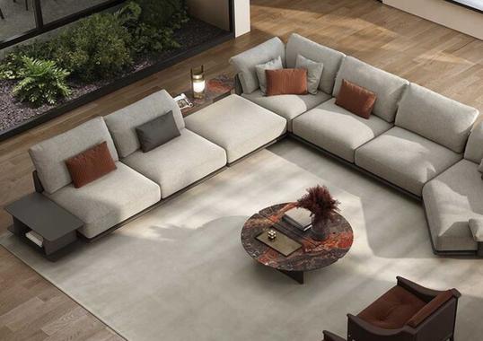 Модульный диван Blisscape Deep от Poltrona Frau - дизайн Ludovica Serafini + Roberto Palomba