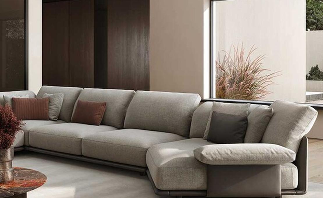 Модульный диван Blisscape Deep от Poltrona Frau - дизайн Ludovica Serafini + Roberto Palomba