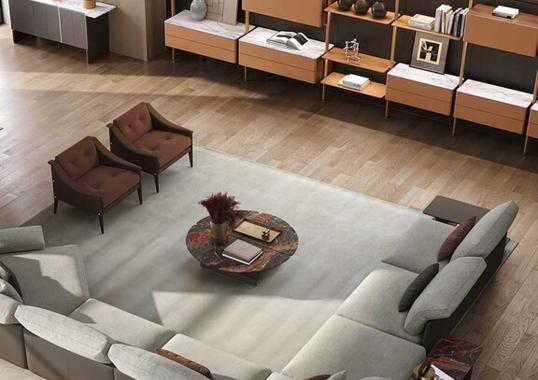 Модульный диван Blisscape Deep от Poltrona Frau - дизайн Ludovica Serafini + Roberto Palomba