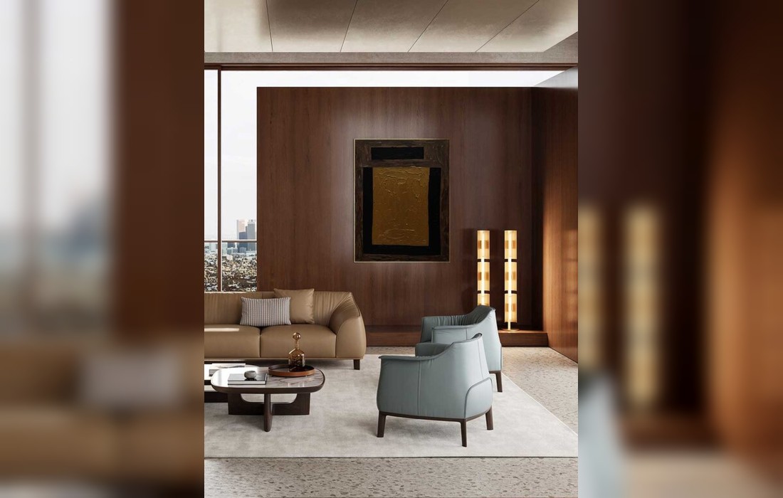 Торшер Gio Ponti Oro от Poltrona Frau - дизайн Джо Понти