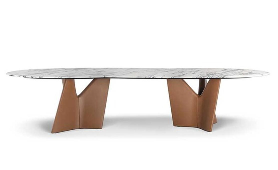 Стол Infinitamente 2.0 от Poltrona Frau - дизайнер Роберто Лаццерони