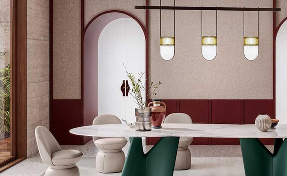 Стол Infinitamente 2.0 от Poltrona Frau - дизайнер Роберто Лаццерони