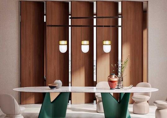 Стол Infinitamente 2.0 от Poltrona Frau - дизайнер Роберто Лаццерони