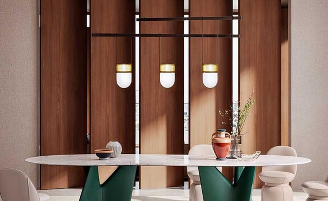 Стол Infinitamente 2.0 от Poltrona Frau - дизайнер Роберто Лаццерони