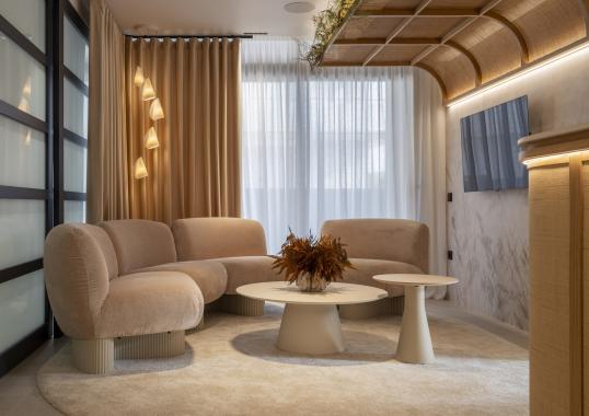 Диван модель Bolete Lounge BIO фабрики Andreu World