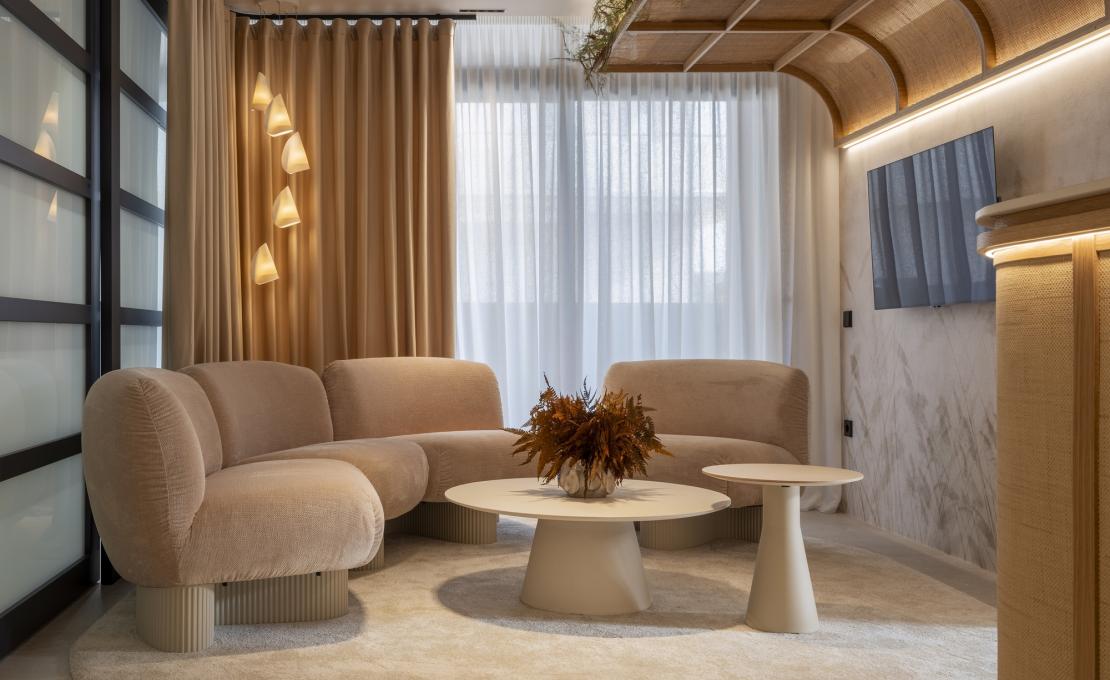 Диван модель Bolete Lounge BIO фабрики Andreu World
