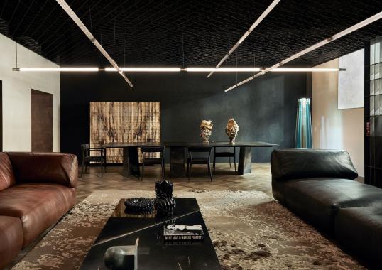 Кожаный диван Oblio от Henge image 6