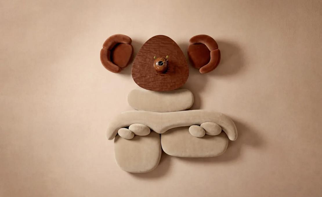 Диван Convivium от фабрики Naturedesign