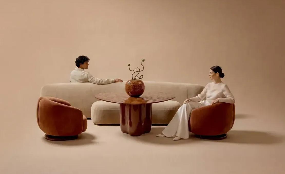 Диван Convivium от фабрики Naturedesign