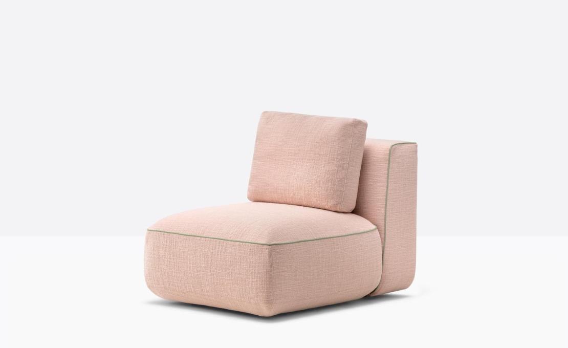 Модульный диван Jeff от Pedrali - дизайн Patrick Norguet