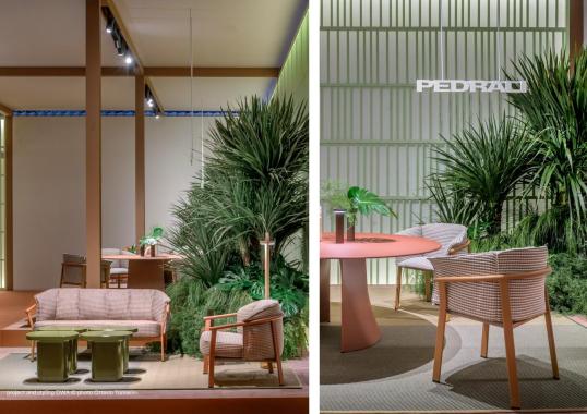 Двухместный диван Lamorisse 3682 от фабрики Pedrali