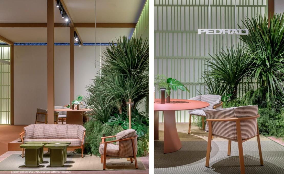 Двухместный диван Lamorisse 3682 от фабрики Pedrali