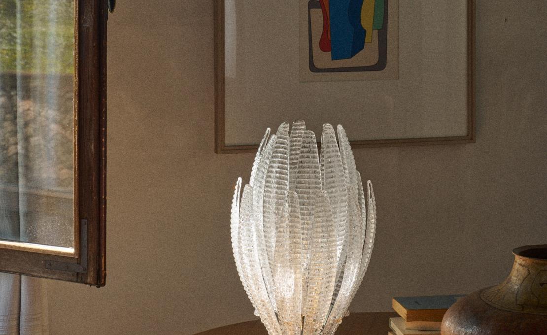 Настольная лампа и торшер Agave от Barovier&Toso